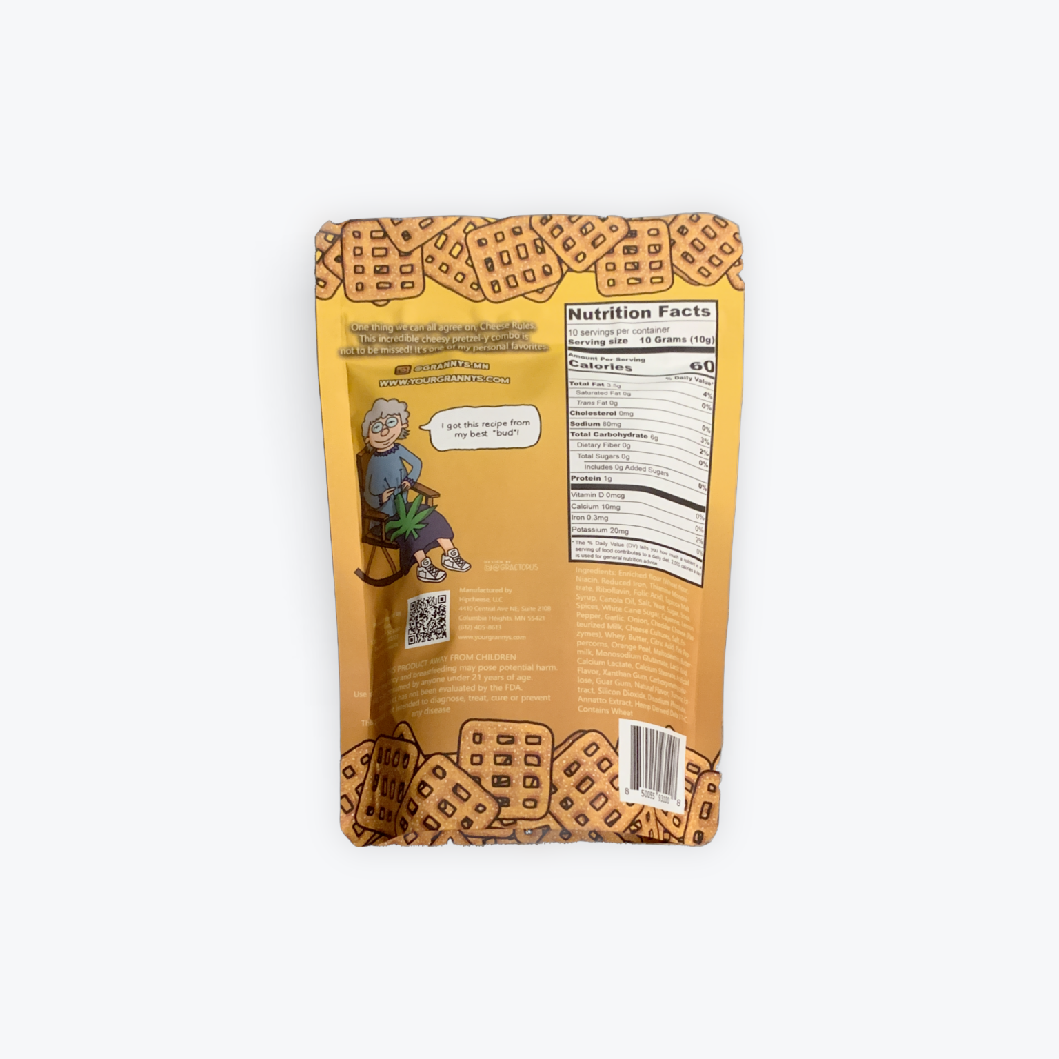Granny's Cheddar THC Pretzels - Image 2
