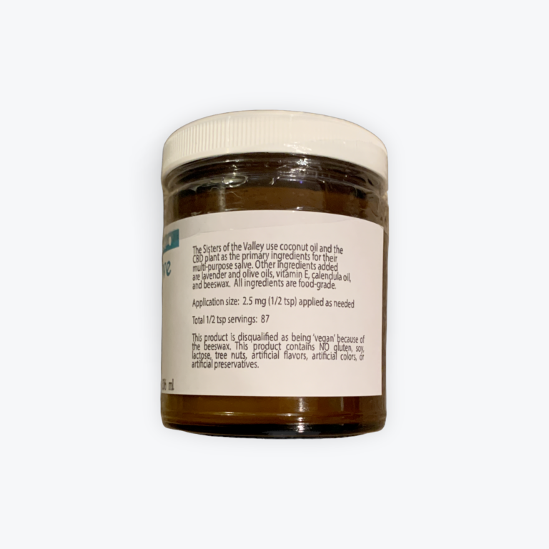Sisters Of The Valley CBD Salve - Image 2