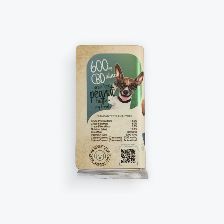Just CBD Pets Dog Treats Peanut Butter 7.5mg - Image 2