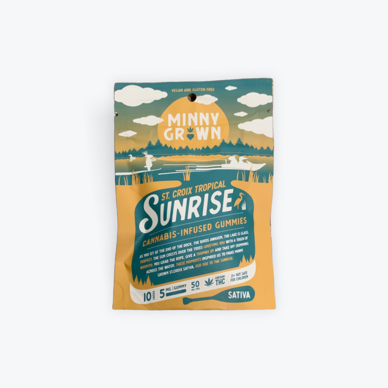Minny Grown Sunrise Sativa THC Gummies