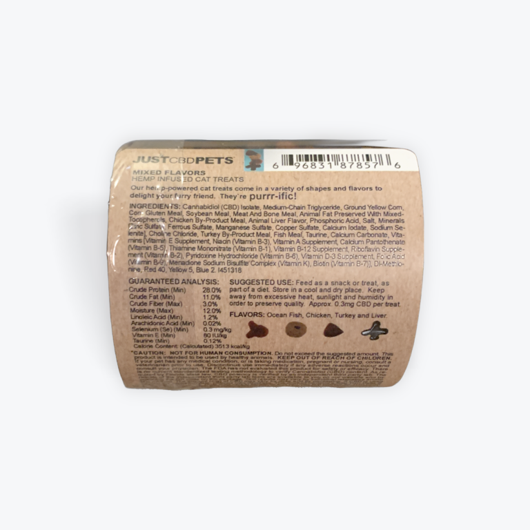 Just CBD Pets Cat Treats 0.3mg - Image 3