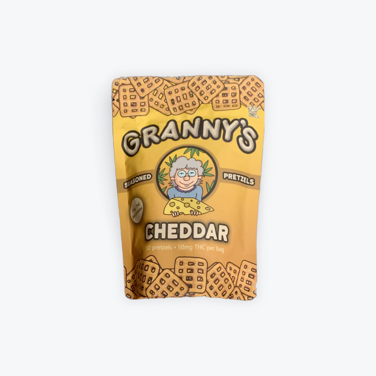 Granny's Cheddar THC Pretzels