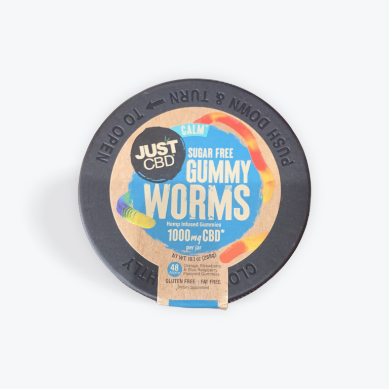 Just CBD Calming Gummy Worms 20mg