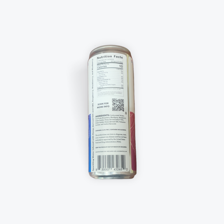 WLD WTR Tripple Berry THC Drink - Image 2