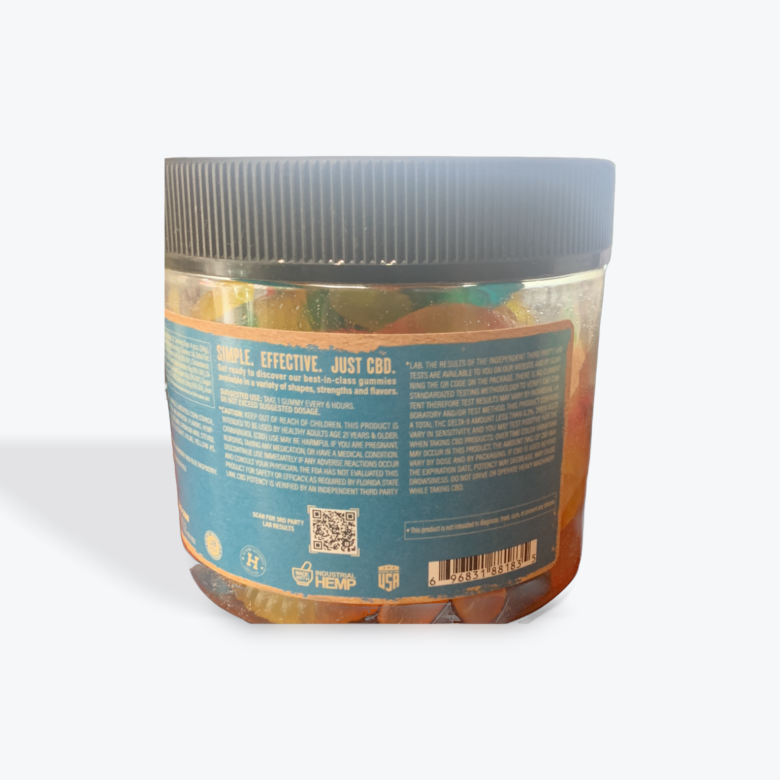 Just CBD Calming Gummy Worms 20mg - Image 2