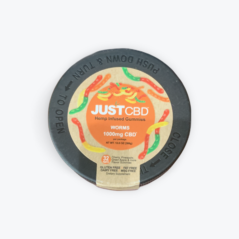 Just CBD Gummy Worms