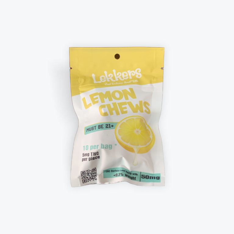 Lekkers Lemon THC Candy Chews