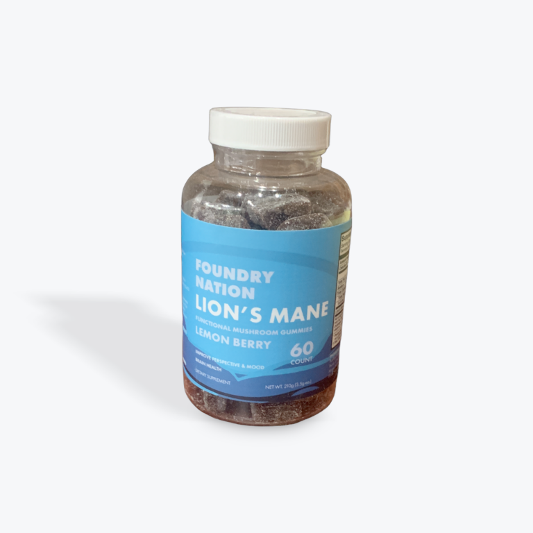 Foundry Nation Lions Mane Mushroom Gummies