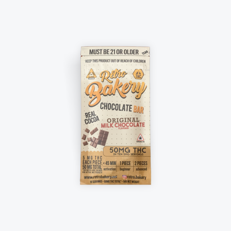 Retro Bakery THC Milk Chocolate