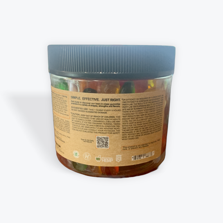 Just CBD Gummy Worms - Image 2