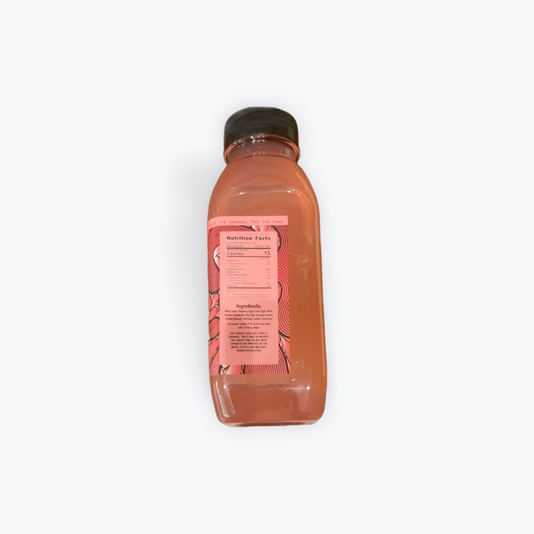 Lekkers Raspberry Lemonade THC Drink - Image 2