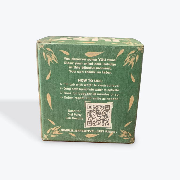 Just CBD Eucalyptus Bath Bomb - Image 2