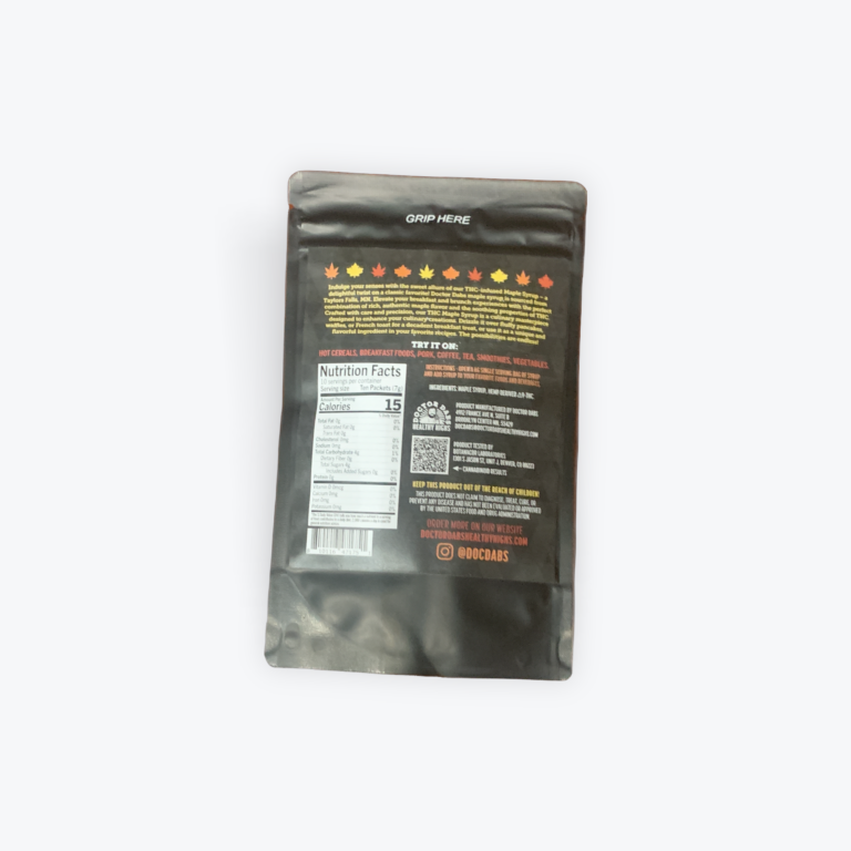 Dr Dabs THC Maple Syrup - Image 2