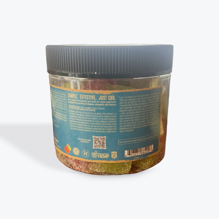 Just CBD Sour Cherry Calming Gummies - Image 3