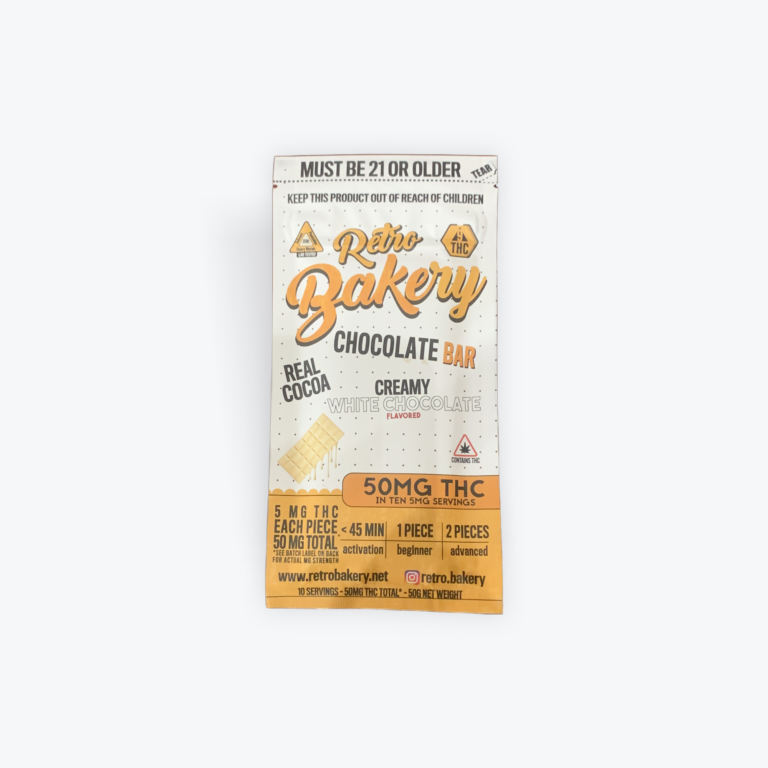 Retro Bakery White Chocolate THC Bar