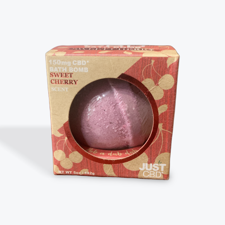 Just CBD Sweet Cherry Bath Bomb