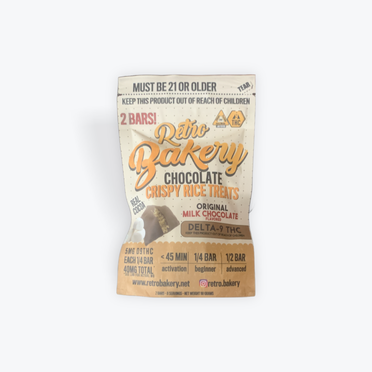 Retro Bakery Chocolate Rice Crispy Treats 5mg THC