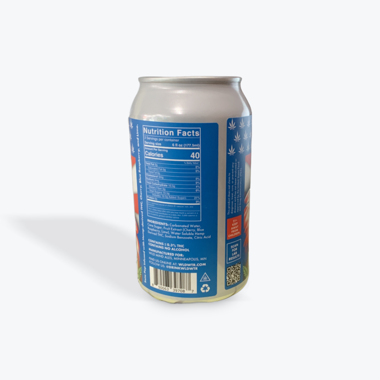 WLD WTR Patriot Punch THC Bomb Pops drink - Image 2
