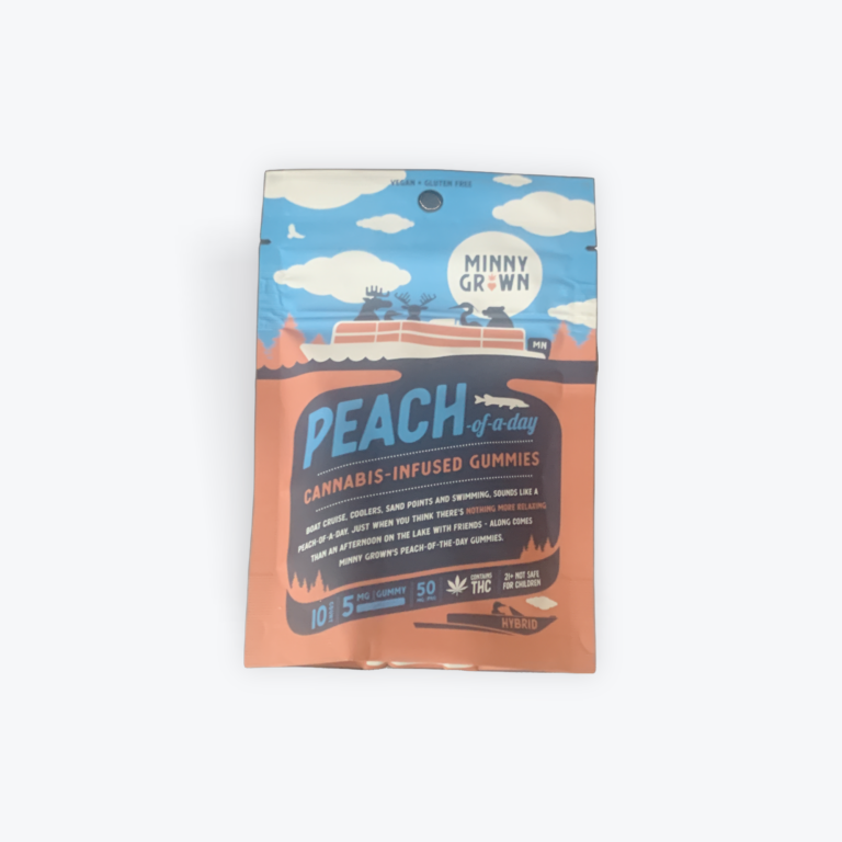 Minny Grown THC Peach Gummies