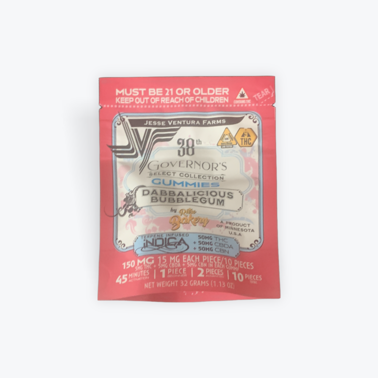 Retro Bakery Dabbalicious Bubblegum THC Gummies Indica